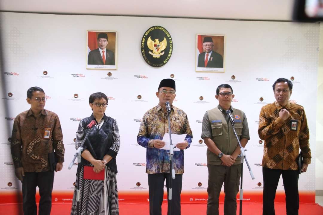 Pemerintah Republik Indonesia akan memberikan bantuan kepada Palestina dan Sudan yang nilainya masing-masing satu  juta dolar AS. (Foto: Dok Kemenko PMK)