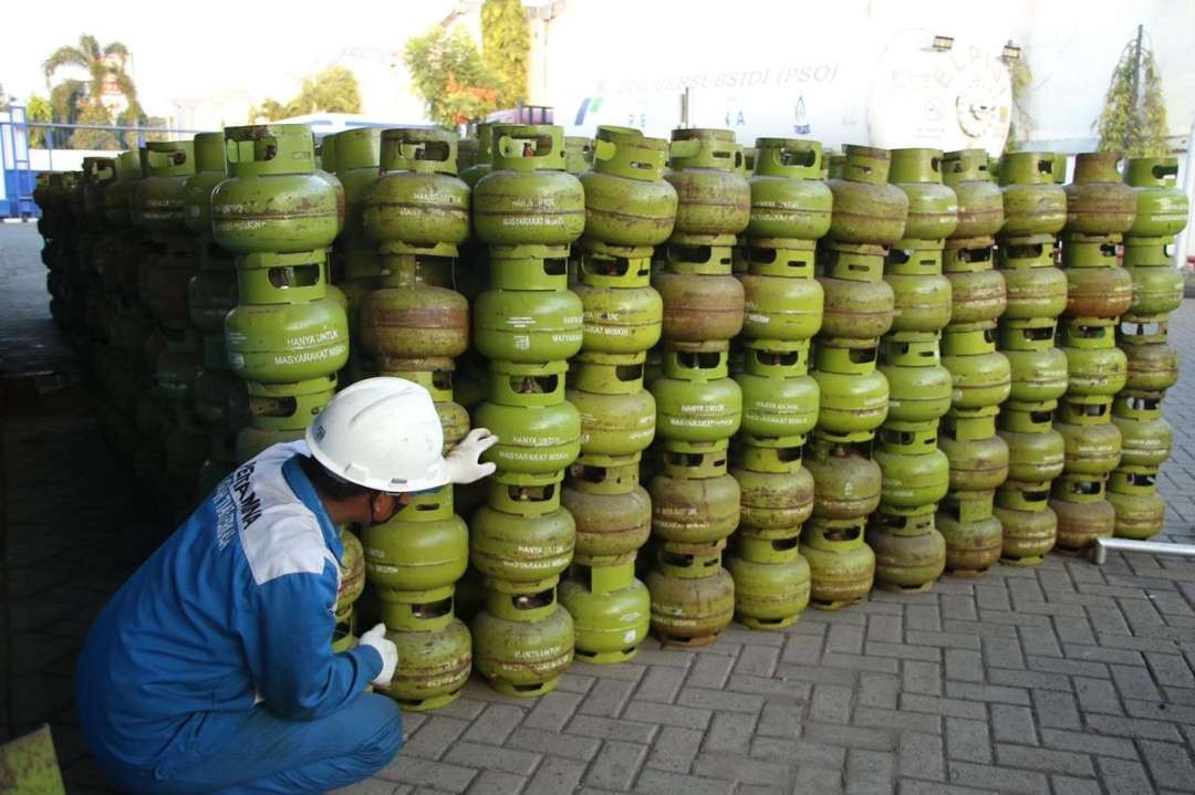 Pemkot Surabaya pastikan ketersedian elpiji 3 kg aman jelang Lebaran. (Foto: Istimewa)