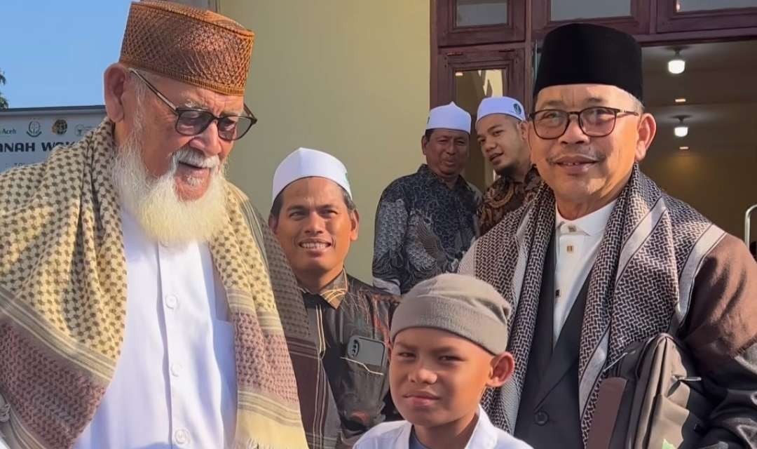 Tengku Nuruzzahri atau Walid NU, tokoh NU di Aceh dalam suatu kegiatan dakwah. (Foto:dok/ngopibareng.id)