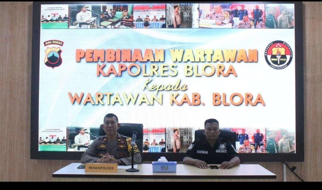 PWI Blora sayangkan kegiatan pembinaan wartawan Kapolres Blora.