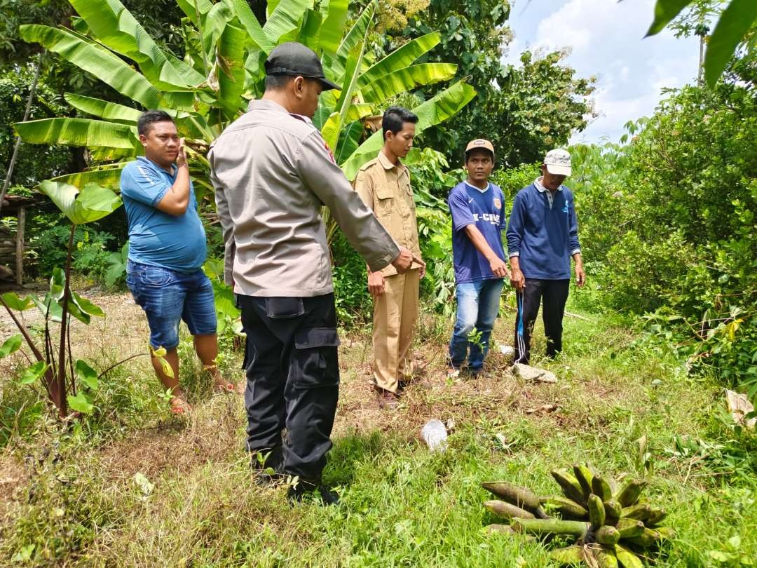 Tempat kejadian perkara (TKP) pelaku menganiaya korban. (Foto :Istimewa)