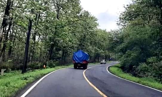 Jalan Raya Hutan Baluran Situbondo yang panjang serta banyak tikungan serta menanjak dan menurun harus diwaspadai masyarakat mudik Lebaran 2024. (Foto: Dokumentasi Satlantas Polres Situbondo)