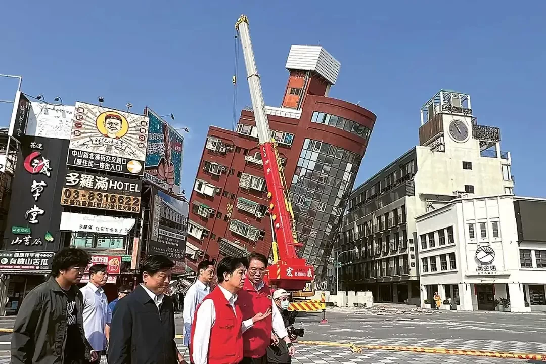 Gempa berkekuatan 7,3 magnitudo yang mengguncang Taiwan pada Rabu, 3 April 2024 pagi waktu setempat telah merenggut 10 nyawa. (Foto: Reuters)