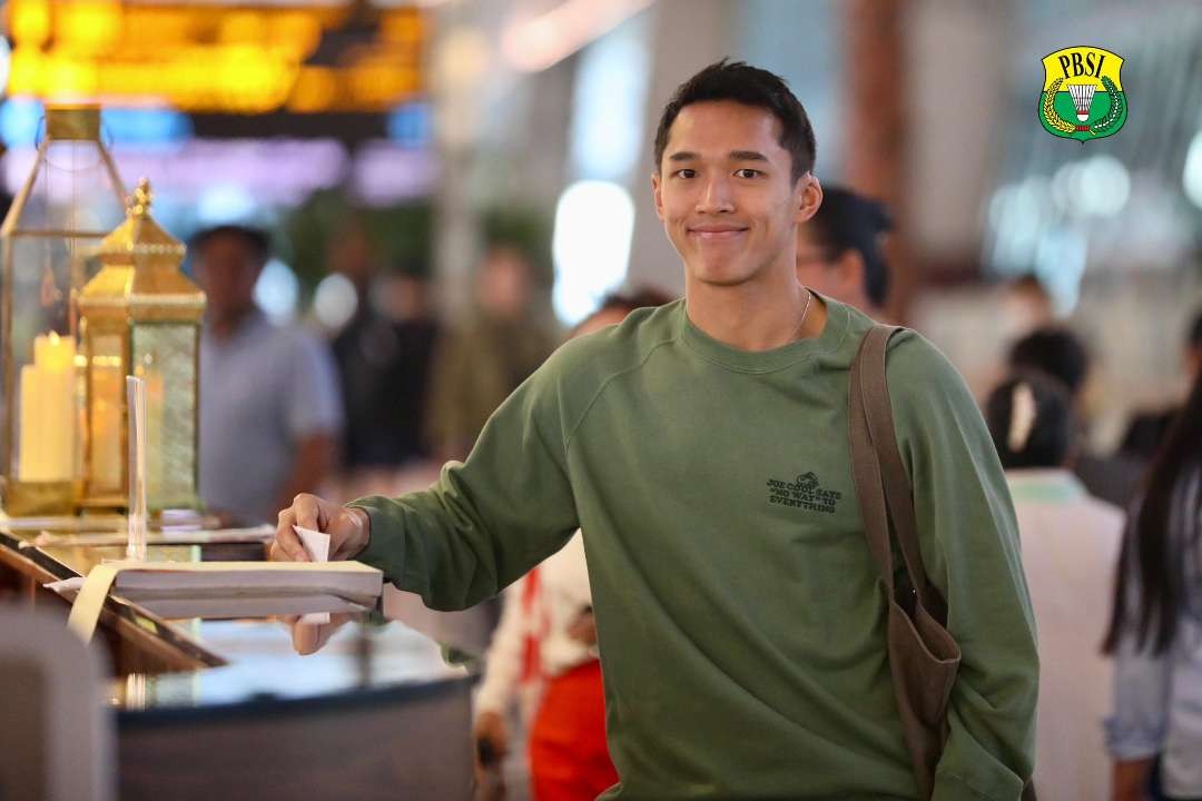 Tunggal putra, Jonatan Christie. (Foto: X @INABadminton)