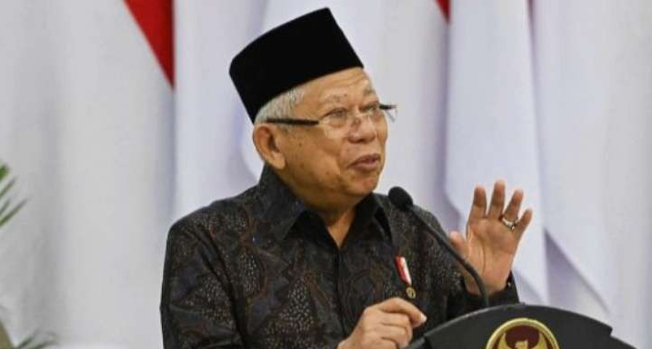 Wapres KH Ma'ruf Amin minta kasus dugaan korupsi di PT Timah yang merugikan negara Rp271 T harus diusut tuntas. (Foto: Setwapres)