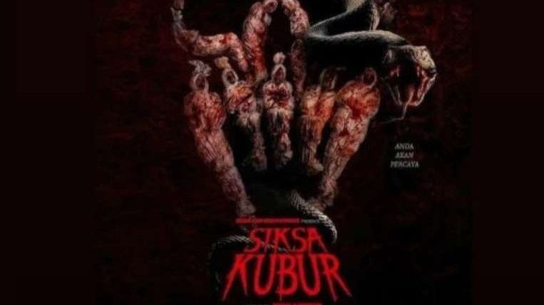 Film horor Siksa Kubur mencapai jumlah penonton 1.020.981 di hari keempat tayang di bioskop Tanah Air. (Foto: Instagram @siksakubur.movie)