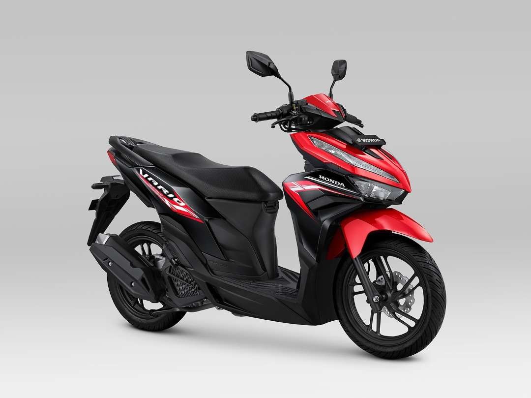 Skutik popular New Honda Vario 125 dengan menghadirkan pilihan warna baru yang semakin sporty dan eye catching.(Foto: istimewa)