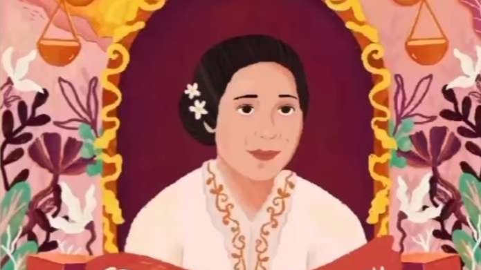 Pesan Presiden Jokowi, Hari Kartini simbol Perjuangan Perempuan. (Ilustrasi: Instagram @jokowi)