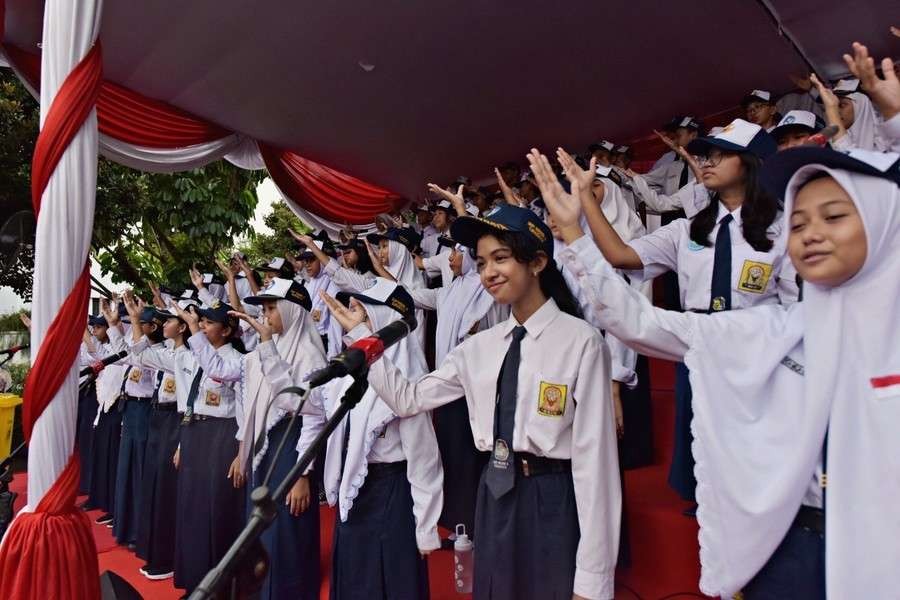 PPDB SMPN Kota Surabaya mengalami penyesuaian pada 2024. (Foto: Humas Pemkot Surabaya)