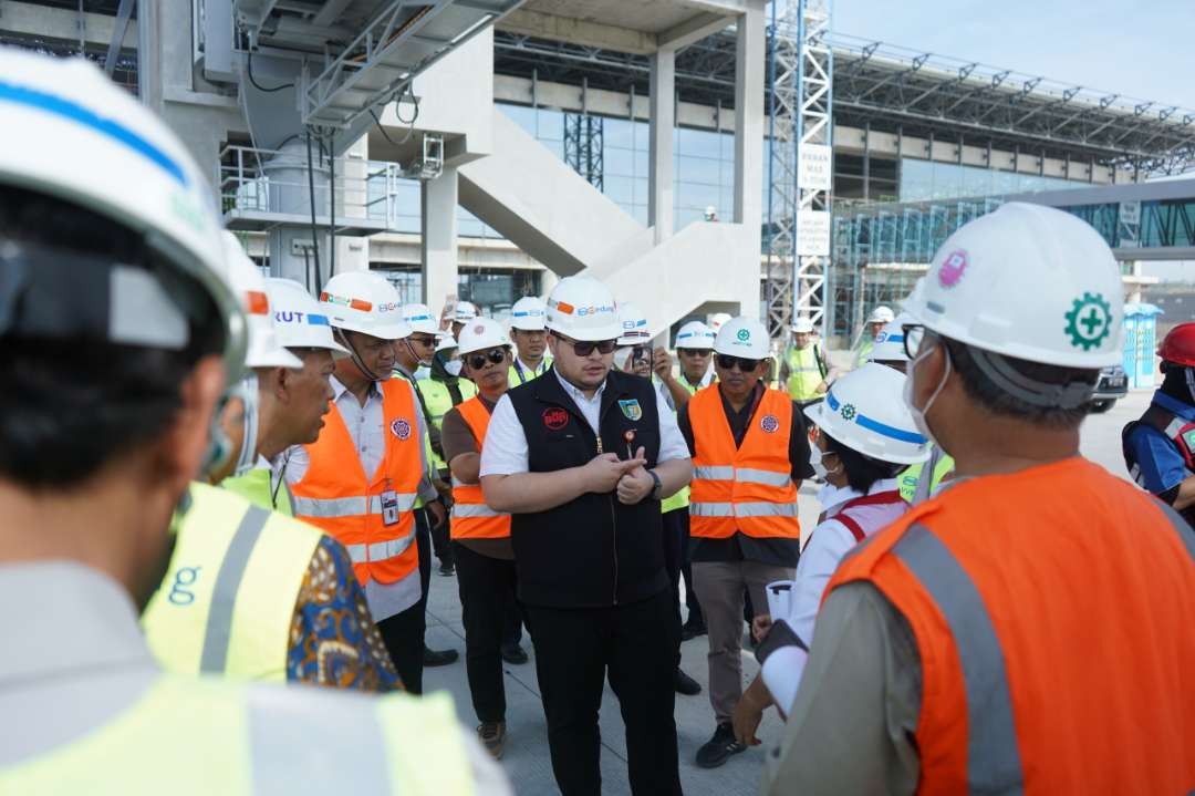 Mas Dhito ajak masyarakat sukseskan pembangunan infrastruktur di Kabupaten Kediri (Foto: Istimewa)