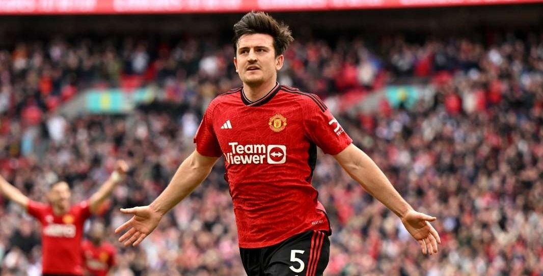 Harry Maguire berhasil mengantarkan Manchester United lolos ke final Piala FA