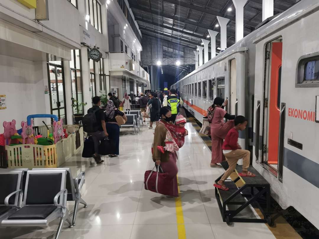 Pengguna moda transportasi KA pada lebaran tahun ini meningkat dibanding tahun 2023 (Foto: istimewa)