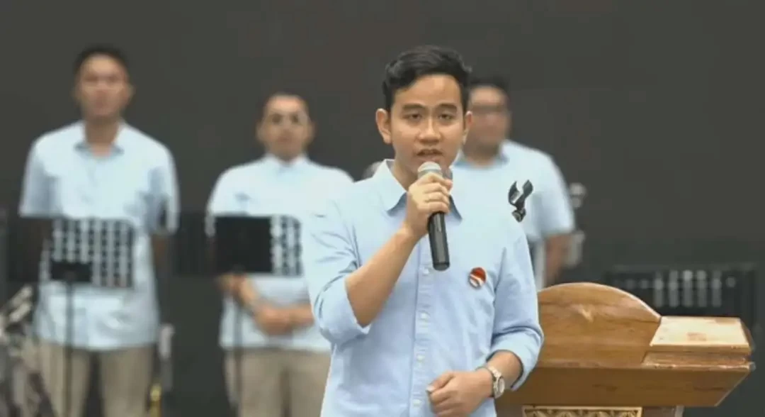 Gibran Rakabuming Raka, Walikota Solo sekaligus cawapres pendamping Prabowo Subianto. (Foto: Tangkapan layar)