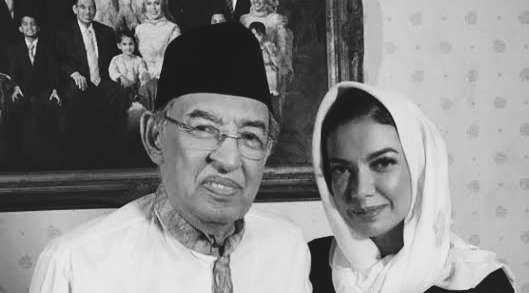 Prof M Quraish Shihab dan Najwa Shihab. (Foto:dok/ngopibareng.id)