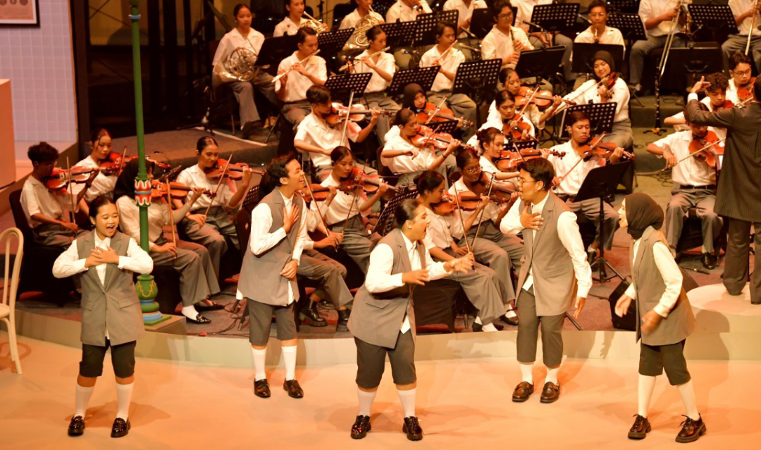 Persembahan musik klasik SMKN 2 Bantul  di TIM Jakarta, menjadi kenangan (Foto: Kemdikbud).