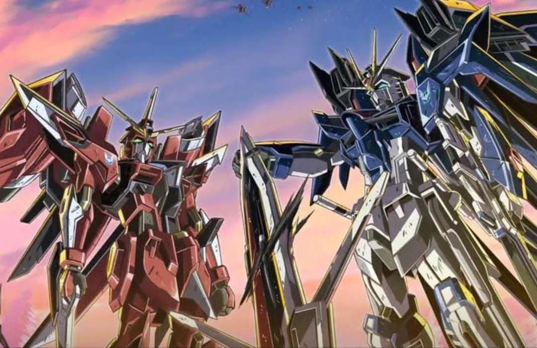 Nostalgia para pecinta robot Gundam terobati lewat film anime baru, Mobile Suit Gundam Seed Freedom. (Foto: Istimewa)