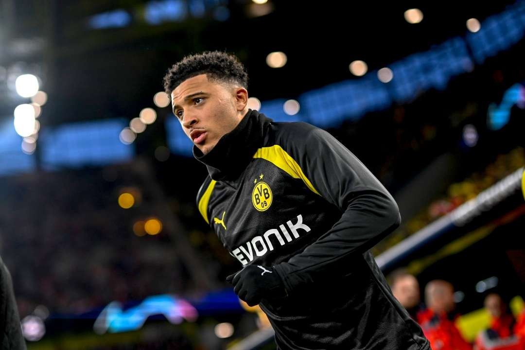 Jadon Sancho tak dimasukkan ke dalam skuat Timnas Inggris pada Euro 2024. (Foto: X/@Sanchooo10)