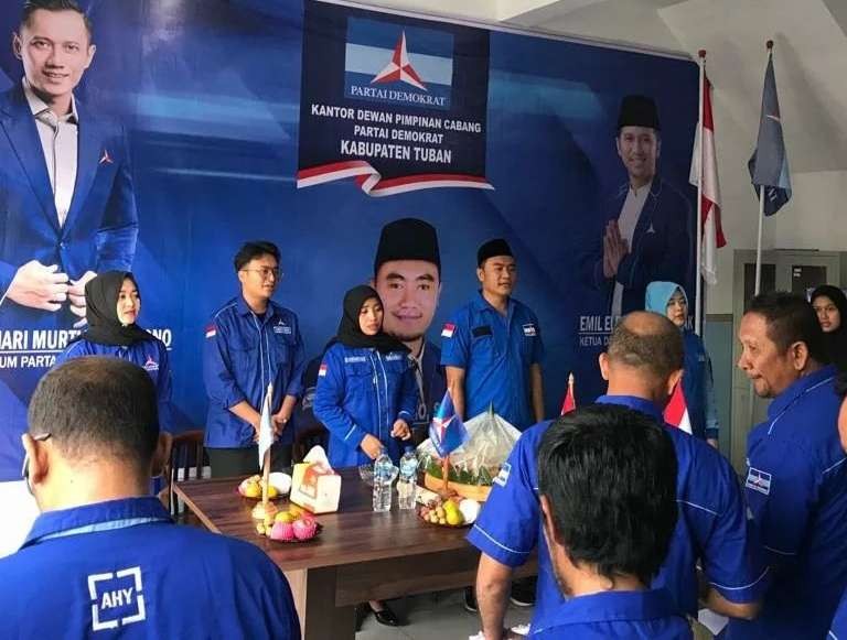 Pengurus Partai Demokrat Kabupaten Tuban buka penjaringan bacalon bupati dan wakilnya. (Foto: Dokumentasi Demokrat Tuban)