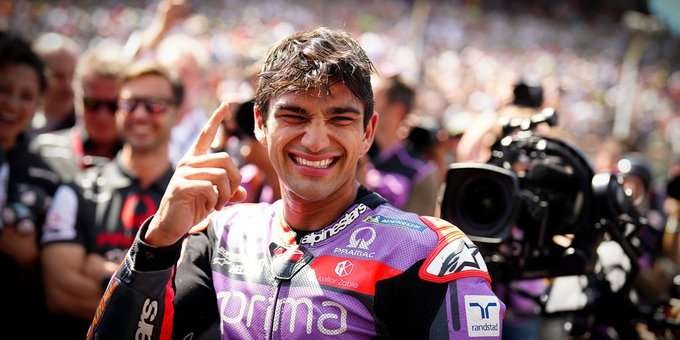 Jorge Martin juara sprint race MotoGP Prancis, Sabtu 11 Mei 2024 malam waktu Indonesia. Ia masih bertahan di puncak klasemen sementara MotoGP. (Foto: X MotoGP)