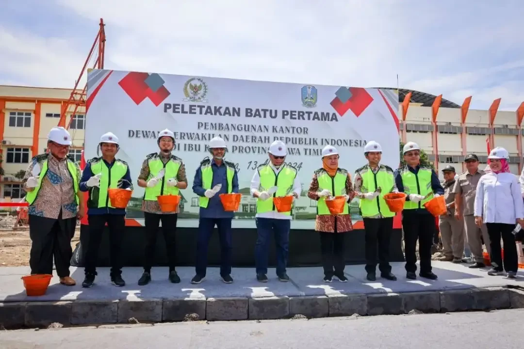 DPD RI membangun kantor perwakilan Jawa Timur (Jatim) di Surabaya dengan mekanisme hibah dan bantuan dana Pemprov Jatim. (Foto: Dok DPD RI)