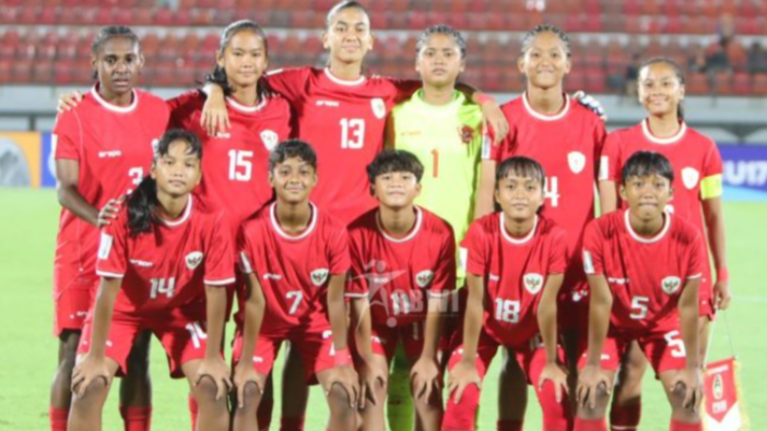 Timnas Sepakbola Wanita memetik hasil buruk dalam pertandingan Grup A Piala AFC U-17 Women's Asian Cup 2024. Jadi juru kunci Grup A. (Foto: ASBWI)