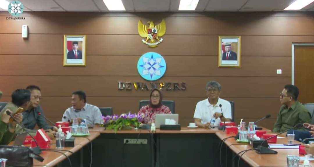 Dewan Pers tolak RUU Penyiaran yang digodok di DPR. (Foto: YouTube)