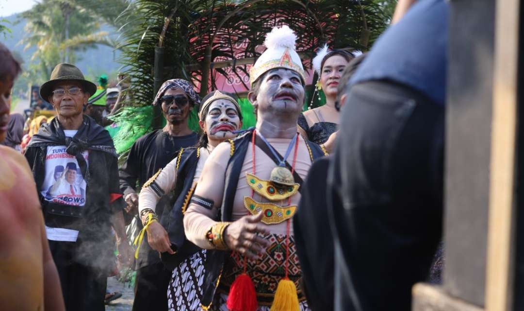 Gelaran Bersih Desa menandai diresmikannya Balai Kesenian di Desa Jurug, Kecamatan Soko, oleh Bupati Ponorogo, Sugiri Sancoko, pada Selasa 14 Mei 2024. (Foto: dok. Kominfo ponorogo)