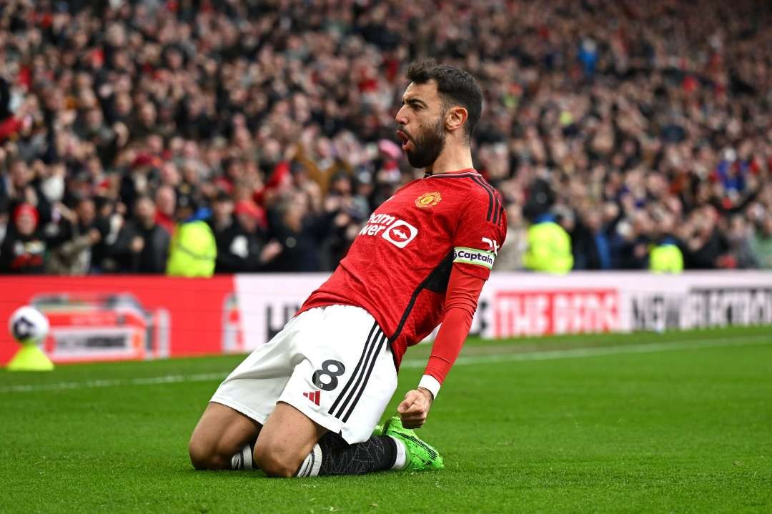 Bruno Fernandes ingin bertahan di MU setelah musim ini selesai. (Foto: X/@B_Fernandes8)