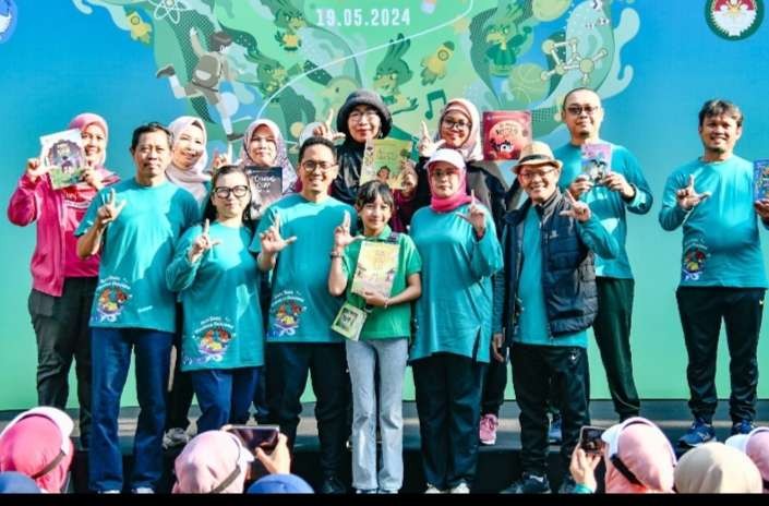 Hari Buku Nasional mendorong minat baca terutama di kalangan anak-anak. (Foto: Istimewa)