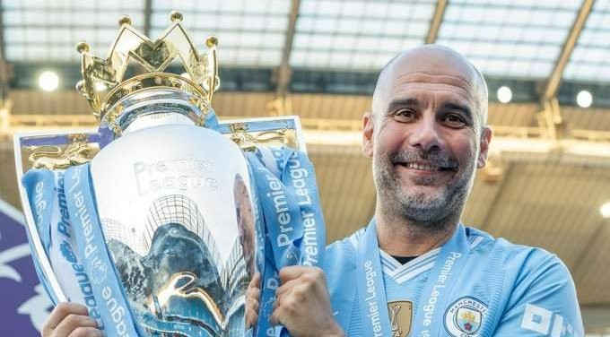 Manchester City meraih mahkota Premier League keempat kalinya secara berturut-turut. (Foto: X/@ManCityES)