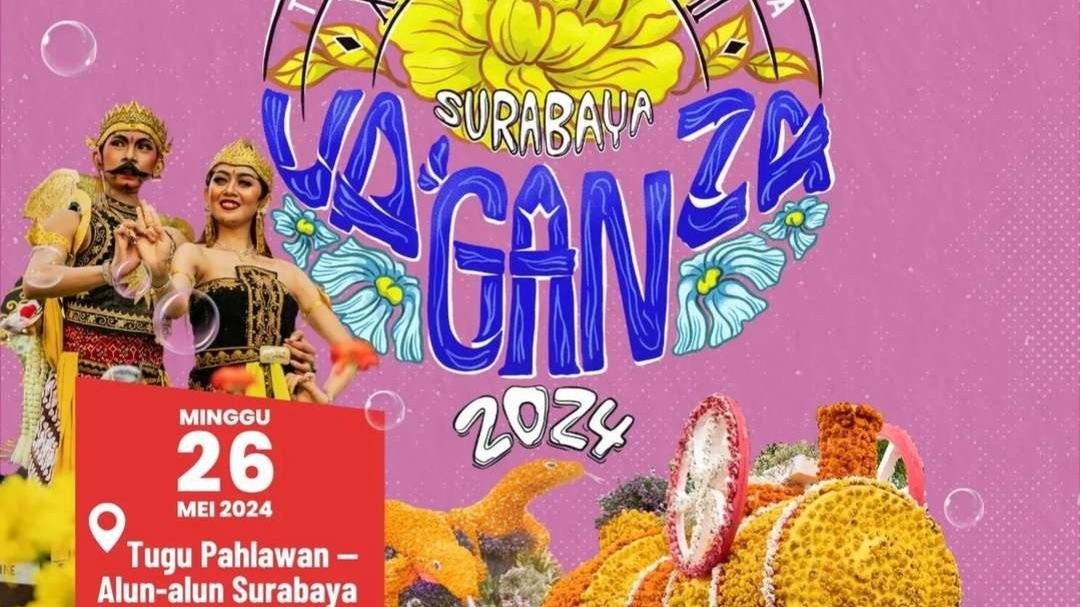 Surabaya Vaganza rangkaian perayaan Hari Jadi Kota Surabaya ke-731, Minggu 26 Mei 2024. (Foto: Istimewa)