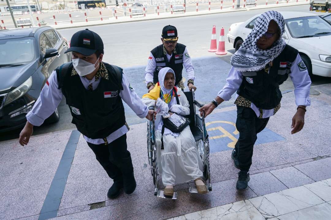 Kementerian Agama kembali melakukan evaluasi atas kinerja maskapai pada dua pekan pemberangkatan jemaah haji Indonesia. (Foto: Dok MCH 2024)