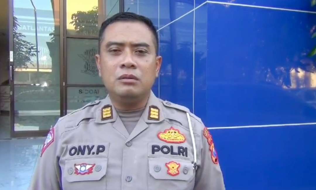 Kanit Gakkum Satlantas Polresta Sidoarjo AKP Ony Purnomo (Foto: Aini/Ngopibareng.id)