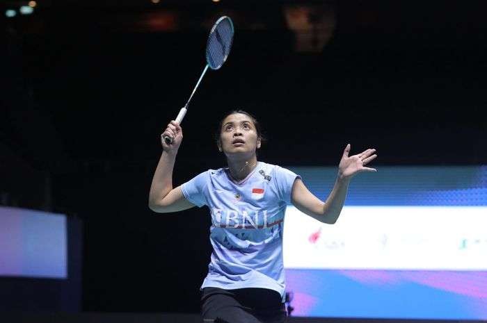 Tunggal putri Indonesia, Gregoria Mariska Tunjung tersisih pada semifinal Singapore Open 2024 setelah kalah menghadapi An Se-young. (Foto: PBSI)