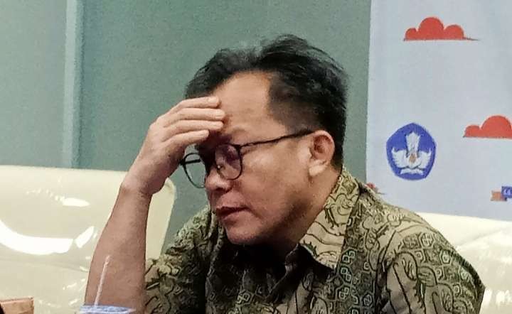 Ketua Lembaga Layanan Pendidikan Tinggi (LLDikti) Wilayah III Prof. Dr. Toni Toharudin, S.Si., M.Sc.,  110 PTS Kopertis III Jakarta belum terakreditasi (Foto: Asmanu Sudarso/ngopibareng,id)