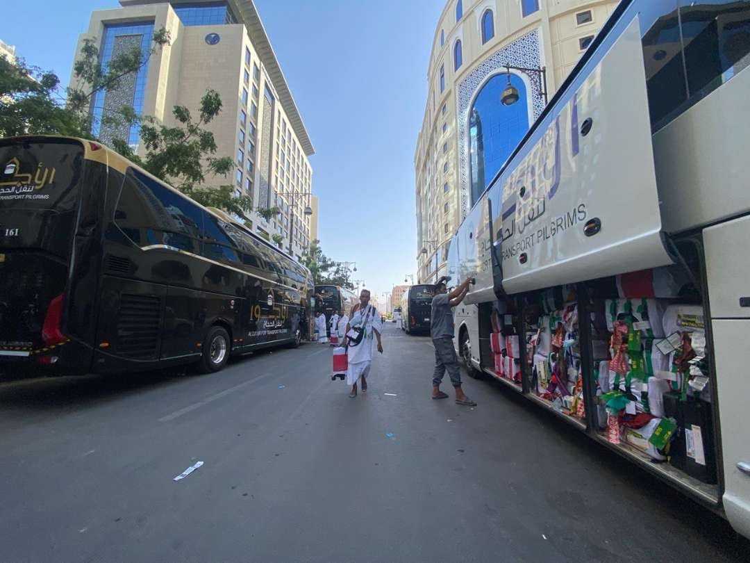 Seluruh jemaah di Madinah telah diberangkatkan ke Makkah Al-Mukarramah untuk melaksanakan umrah wajib dan dilanjutkan menjalani tahapan puncak haji. (Foto: Dok MCH 2024)