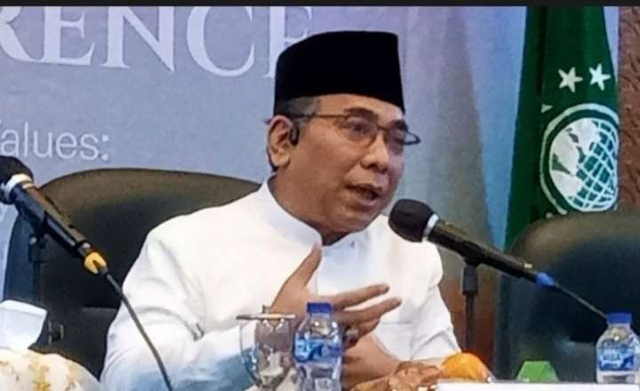 Ketua Umum. PBNU  KH Yahya Cholil Staquf (Foto: Asmanu Sudarso/ngopibareng.id)