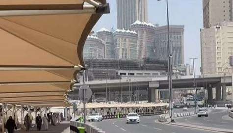 Suasana kota Makkah, tempat umat Islam menunaikan ibadah haji fi Baitullah Ka'bah. (Ilustrasi)