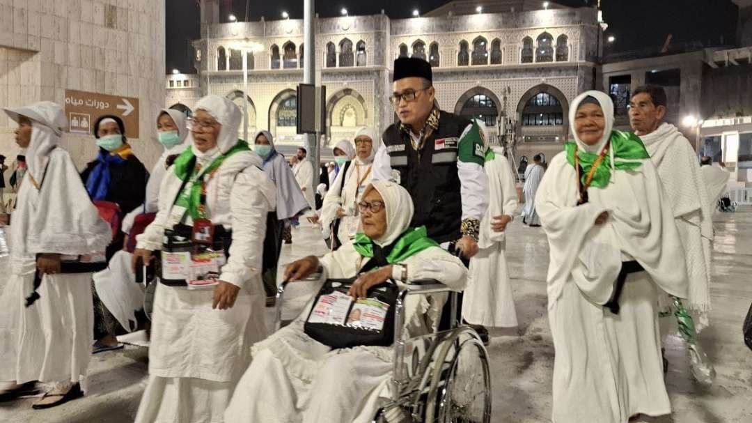 Ilustrasi jemaah haji yang sedang menunaikan ibadah. (Foto: Kementerian Agama)