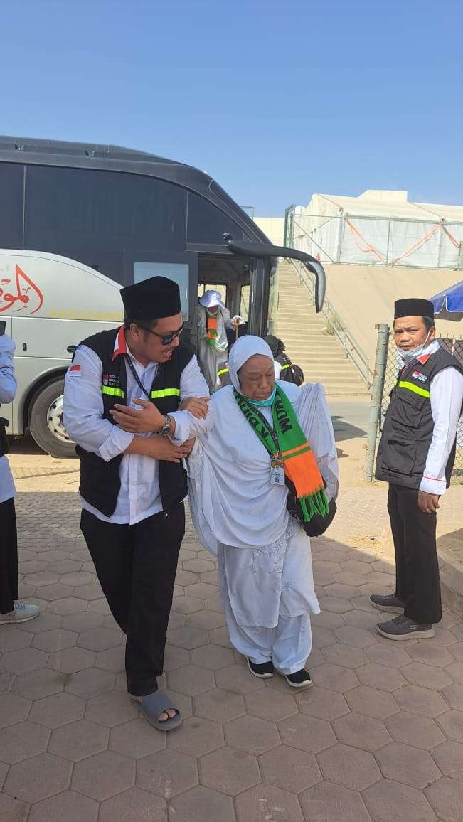 Sebanyak 216.022 jemaah dan petugas haji yang terbagi dalam 553 kelompok terbang saat ini sudah berada di Kota Makkah Al-Mukarrahamah. (Foto: Dok MCH 2023)