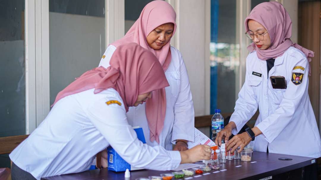 Lakukan Uji Keamanan Pangan, DKPP Kota Kediri Temukan  Bahan Pangan Mengandung Pestisida (Istimewa)