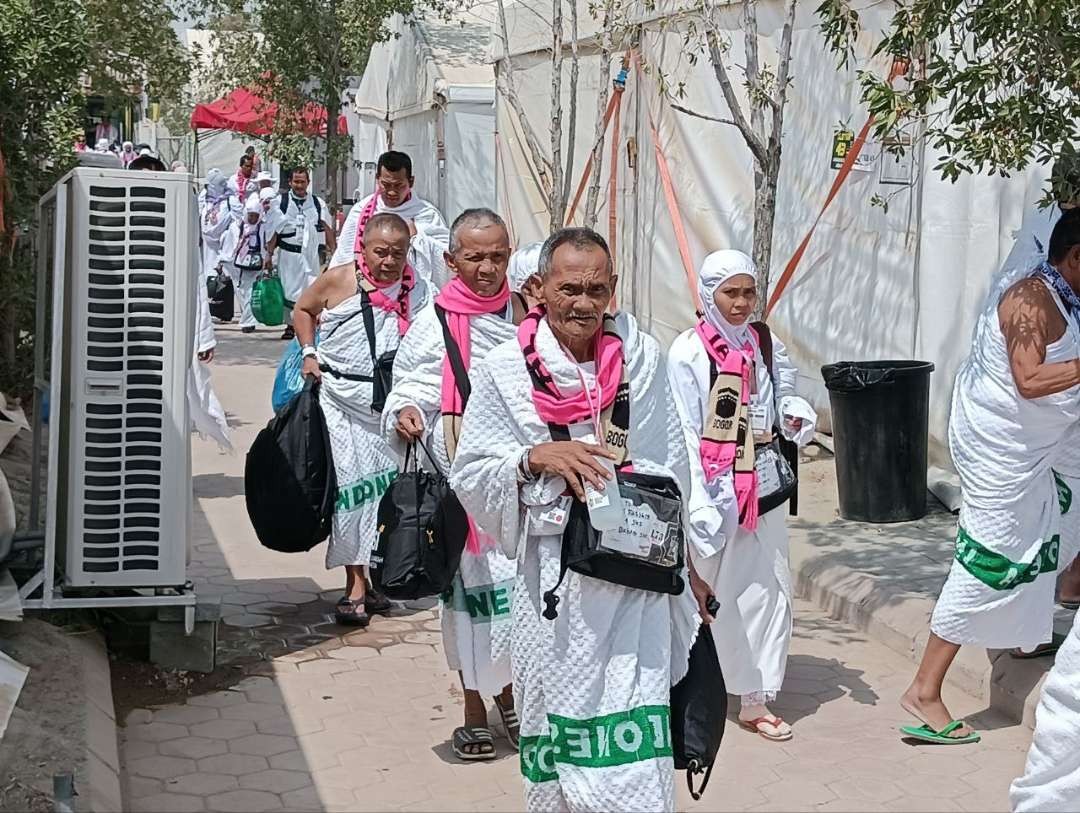 Hari ini, 9 Zulhijah 2024 atau 15 Juni 2024, seluruh jemaah haji termasuk jemaah haji Indonesia sedang melaksanakan prosesi wukuf di Arafah. (Foto: Dok MCH 2024)