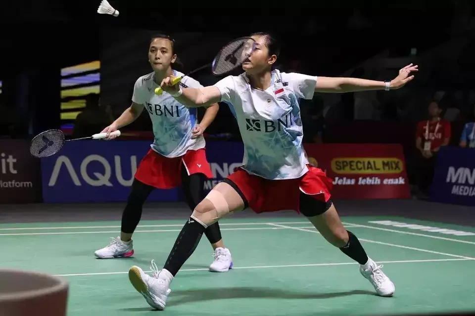 Indonesia berhasil meraih satu gelar pada Australian Open 2024, yakni di nomor ganda putri atas nama Febriana Dwipuji Kusuma/Amallia Cahaya Pratiwi. (Foto: Dok PBSI)