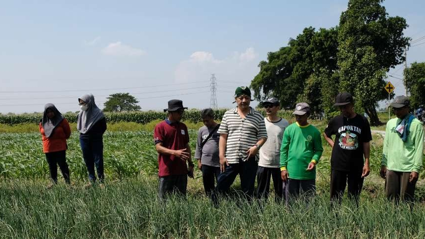 Bakal calon Bupati Kediri Deny Widyanarko merasa takjub dengan segala potensi yang dimiliki Kabupaten Kediri sekarang. (Foto: Istimewa)