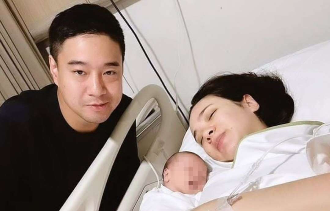 Pamela Bowie melahirkan putra pertamanya, Oliver Richard Gunawan, Selasa 18 Juni 2024. (Foto: Instagram)