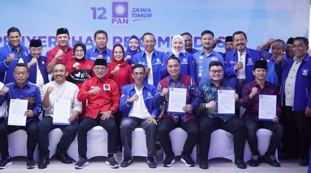 PAN Beri Rekomendasi Hanindhito Himawan Pramana Maju Pilbup Kediri 2024 (Foto: Istimewa)