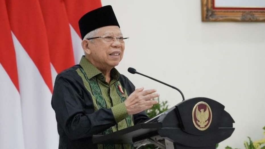 Wakil Presiden (Wapres) Ma'ruf Amin tegaskan bansos hanya untuk orang masuk katagori miskin. (Foto: Instagram@kyai_marufamin)