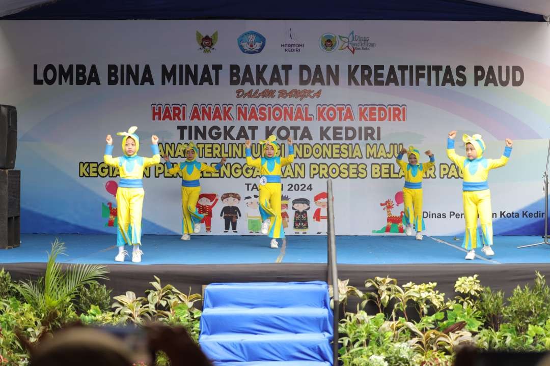 Bebaskan Anak Berekspresi, Pemkot Kediri Gelar Lomba Peringatan HAN 2024 (Foto: Istimewa)