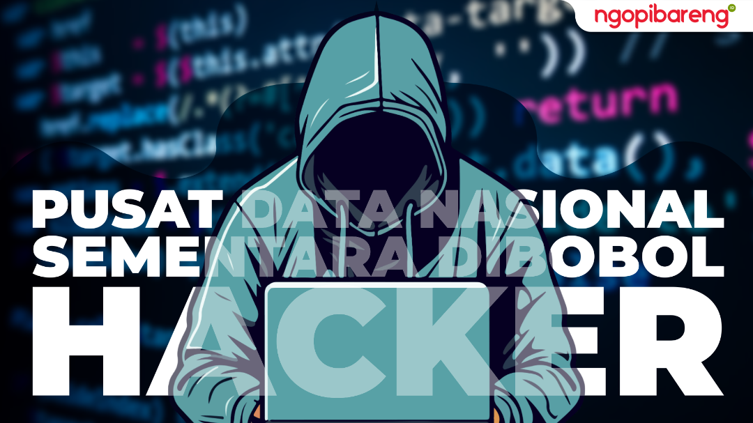 Pusat Data Nasional Sementara (PDNS) 2 dibobol hacker. (Ilustrasi: Chandra Tri Antomo/Ngopibareng.id)