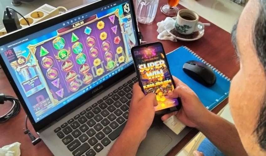 Ilustrasi Slot Judi Online.(Foto Istimewa)